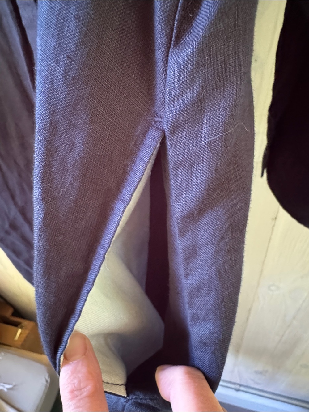 Muji Linen Dress Size M-L - Picture 3 of 6